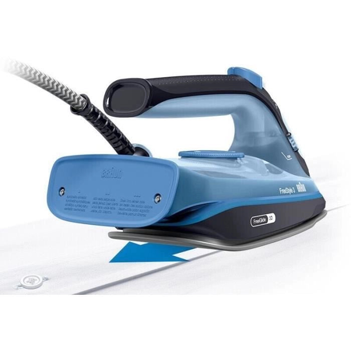 Braun FI3194 BK freestyle 3 - ferro a vapore - potenza 2400 W - vapore costante 45 g/min premendo 200 g/min - suola superceica
