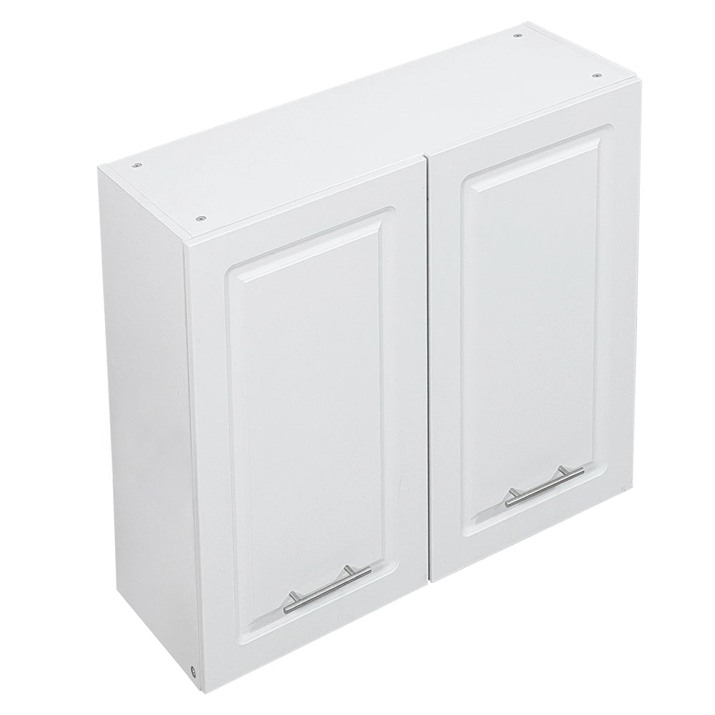 Pensile da Cucina Scolapiatti Sistema Raccogli Gocce Mobile Boiserie Bianco