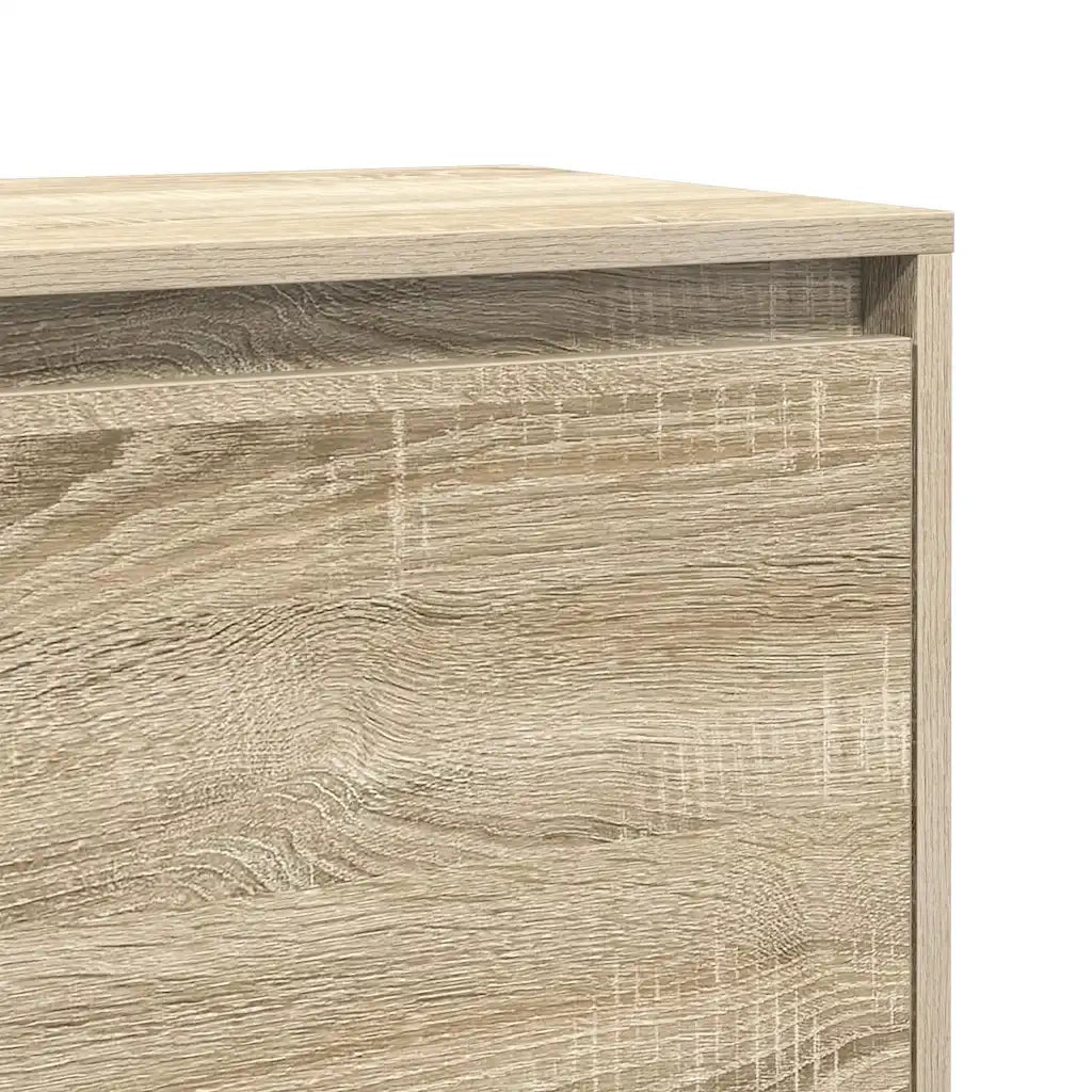 Comodino | Armadio da Notte | Mobiletto da notte Rovere Sonoma 45x34x44,5 cm in Truciolato