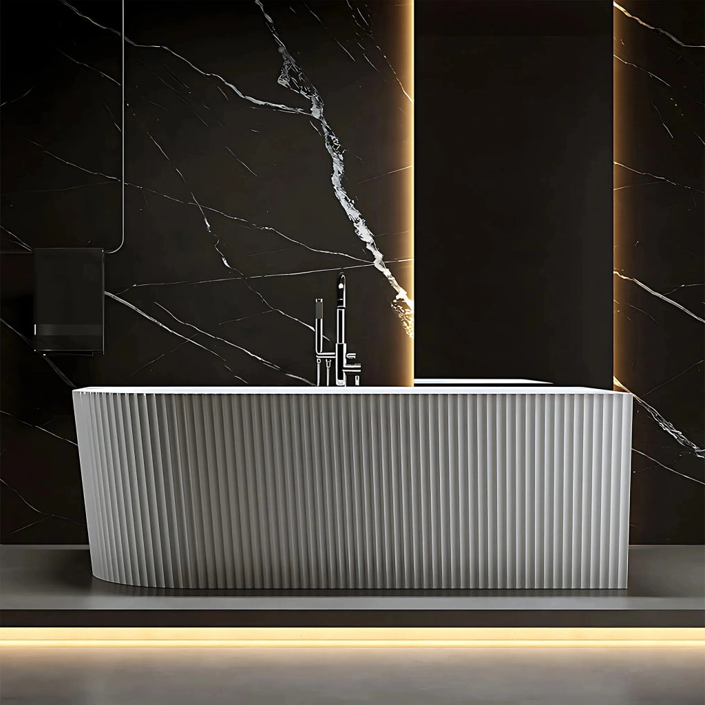 Vasca Bagno Wenus Right 170 Copritappo oro spazzolato