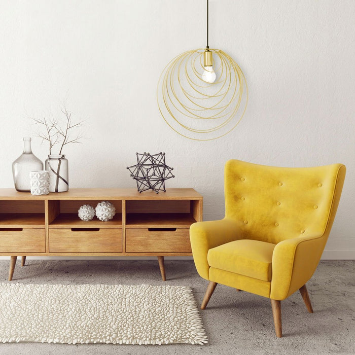 Lampa Da Soffitto Geometrico Gold APP428-1CP