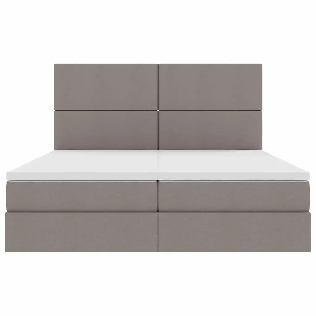 Letto con Contenitore Talpa 200 x 200 cm Pelle Sintetica 3372194