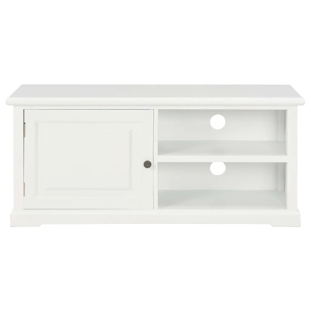 Mobile Porta TV Bianco 90x30x40 cm in Legno cod mxl 34033