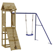 Set da Gioco da Esterno in Legno di Pino Impregnato CFW4055616
