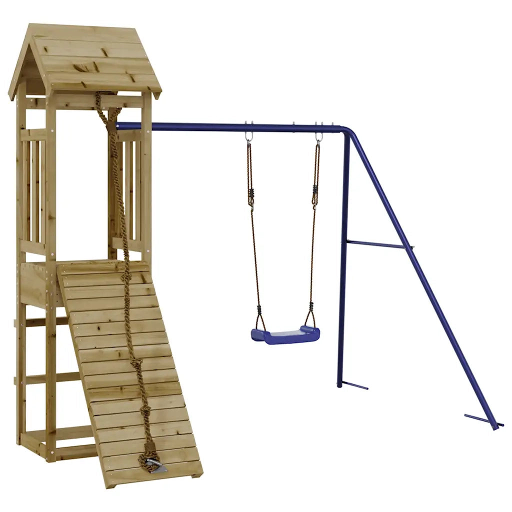 Set da Gioco da Esterno in Legno di Pino Impregnato CFW4055616