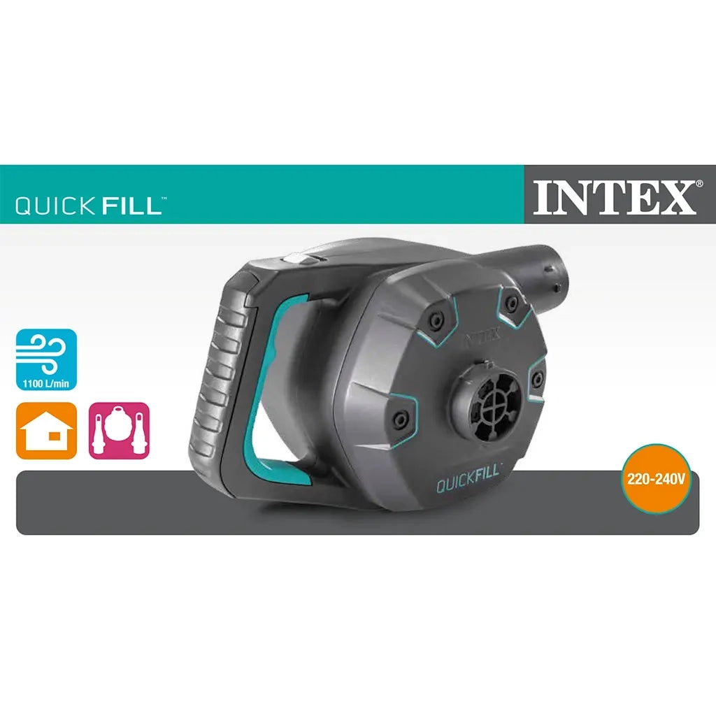 INTEX Compressore Elettrico Quick-Fill 220-240 V 66644 91558
