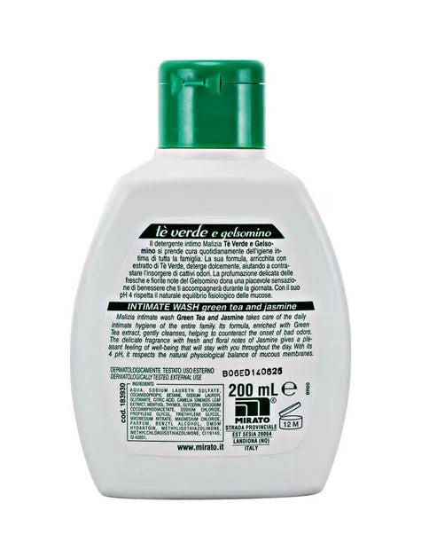 SET 12 MALIZIA IG INT TÈ VERDE E GELSOMINO  200ML RINFRESCANTE CON ANTIBATTERICO
