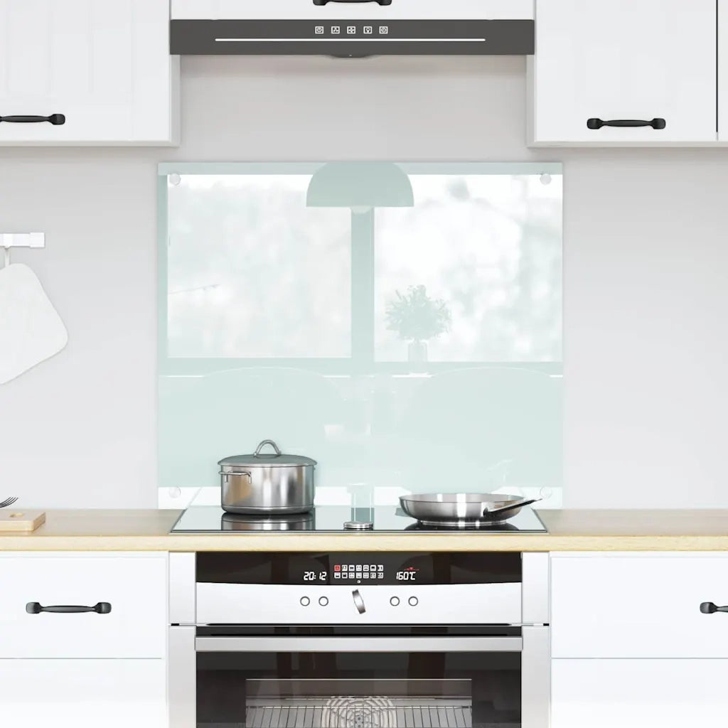 Schienale da cucina Latte 70 x 60 cm vetro temperato CFW9957592