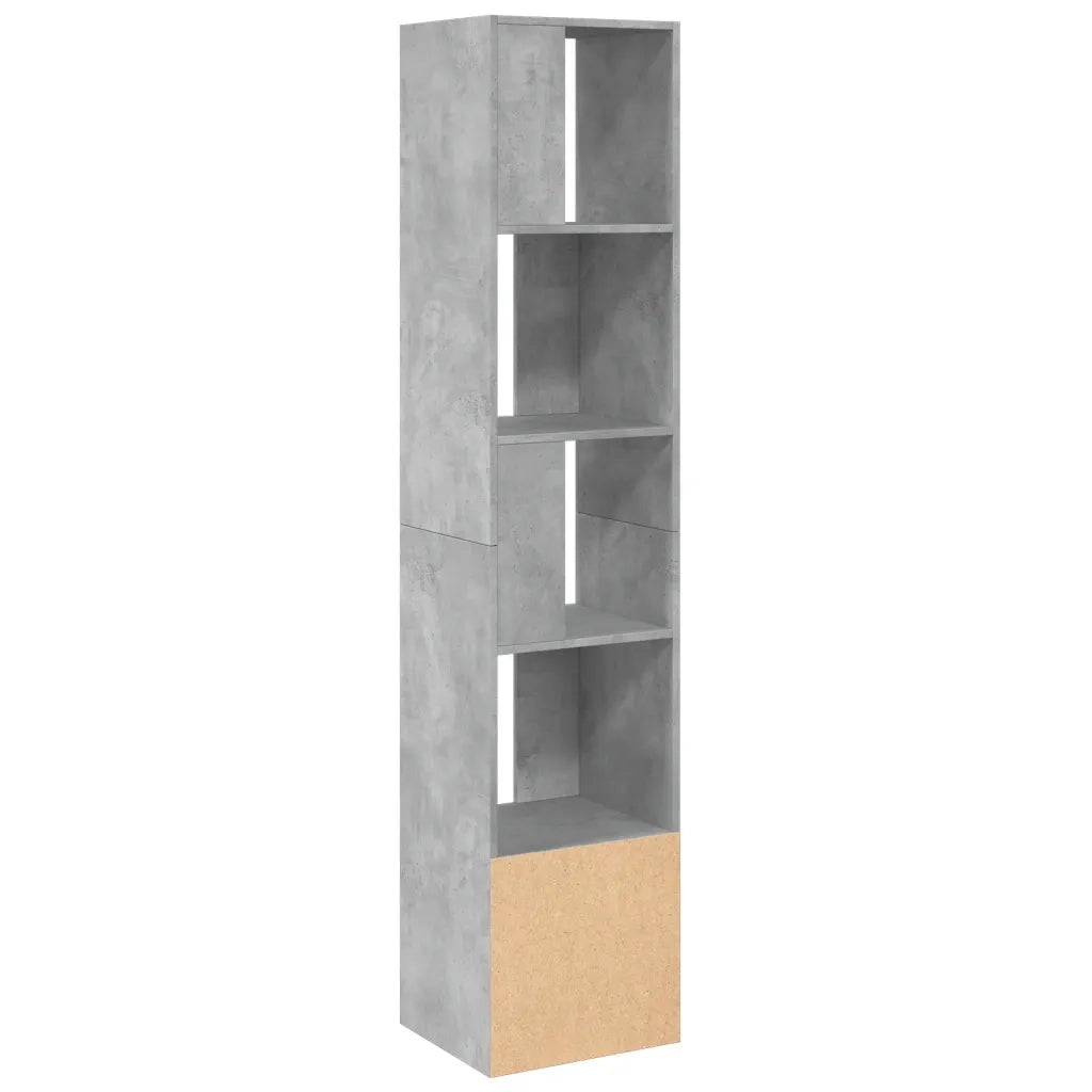 Libreria Grigio Cemento 40x36x189 cm in Legno Multistrato 848244