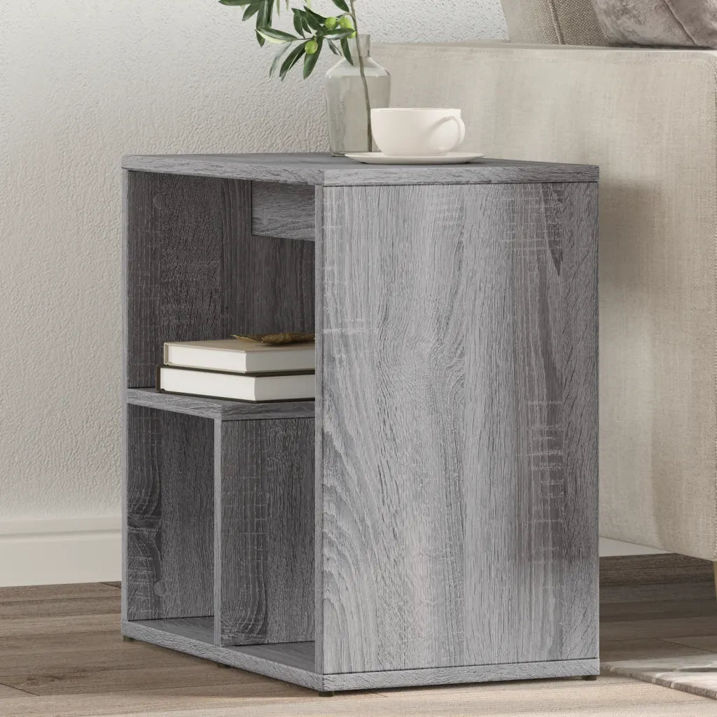 Tavolini 2 pz Grigio Sonoma 50x30x50 cm in Legno Multistrato 840566