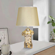 Bafala, Lampada da Tavolo Necessaria 1 Lampadina, Beige