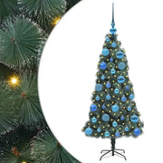 Albero di Natale artificiale pre-illuminato-Albero Natalizio con set di palline 580663
