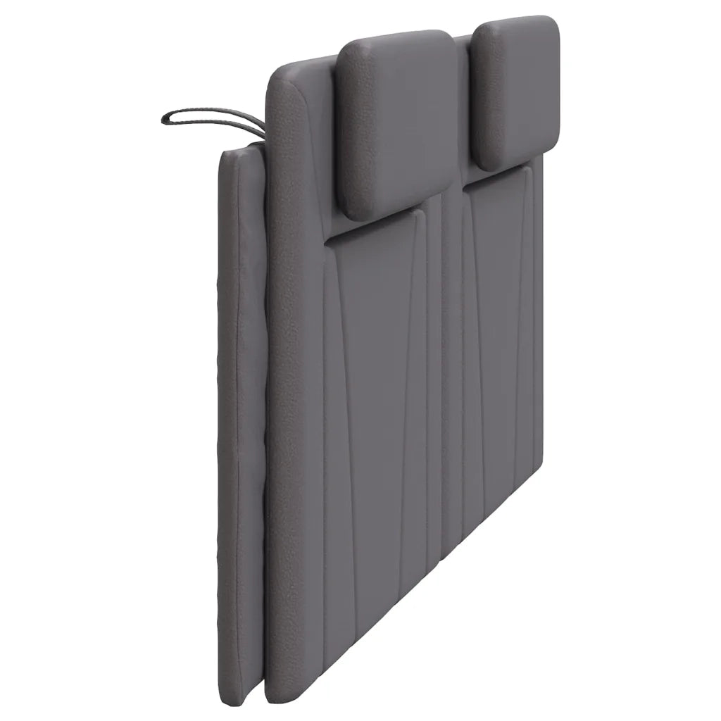 Cuscino Testiera Viana Grigio 180 cm in Similpelle CFW7963409