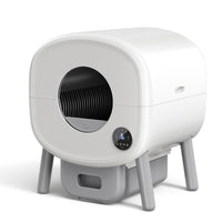 Fudajo Lettiera autopulente per gatti 76 L, lettiera automatica controllo con app e connessione USB, funzionamento manuale o automatico