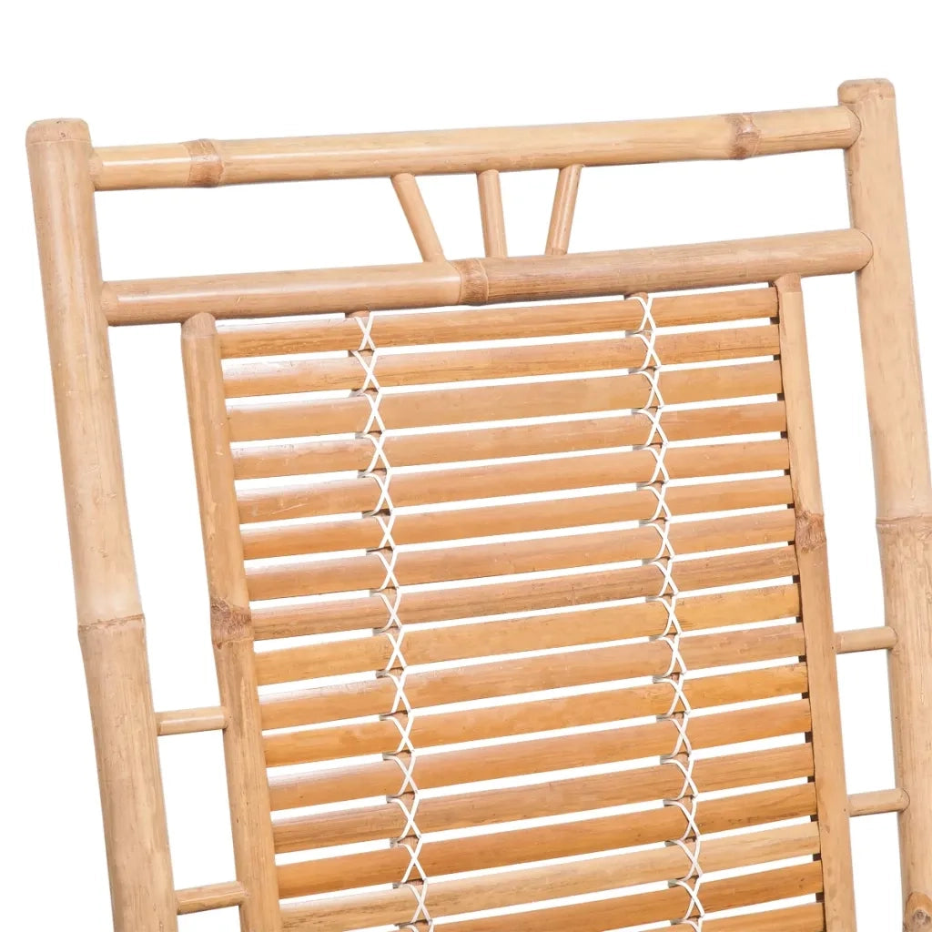 Sedia a Dondolo con Cuscino in BambÃ¹ cod mxl 40464