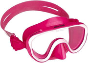 Maschera da sub per bambini in silicone colorato per nuotare e giocare in mare