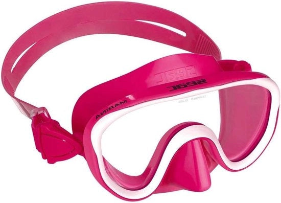 Maschera da sub per bambini in silicone colorato per nuotare e giocare in mare