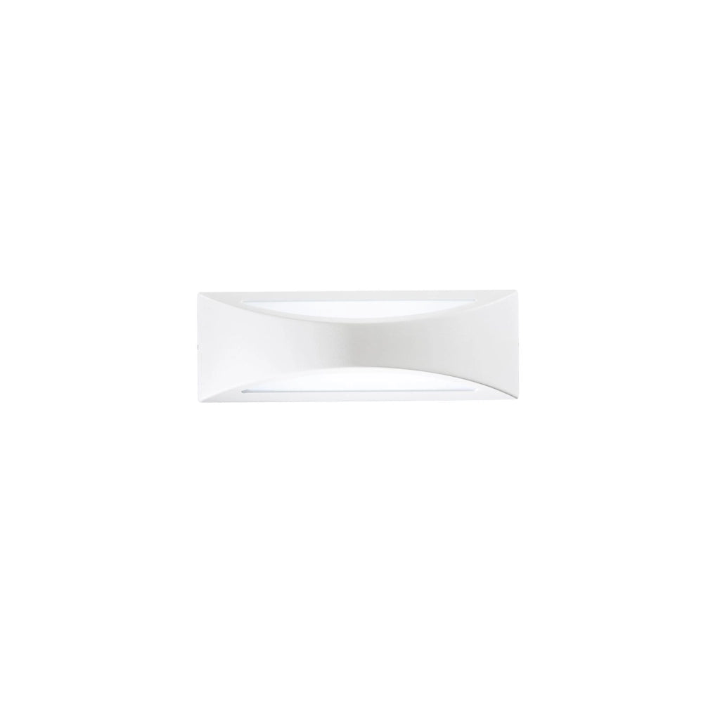 APPLIQUE LED WEISS BIANCA 16W 1800LM CCT 3000K / 4000K IP54 36X11,3X12CM