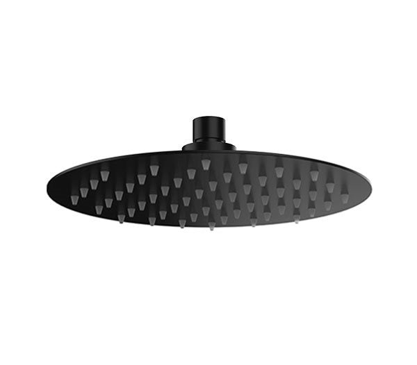 SOFFIONE SLIM TONDO- Nero Opaco Diam. 250 mm- Remer- pezzi 1