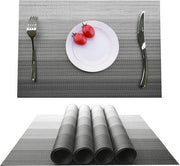 Piatti per tavola beige - stile moderno vintage - set da 4 - resistente al calore