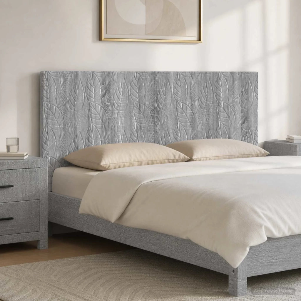 Testiera da Muro DELFT Sonoma grigio Legno ingegnerizzato 897181