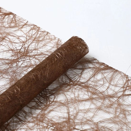 Papier di raffia creativo per pacchi - 5 fogli - carta di carta a mano fatta DIY - carta ondulata per fiori - carta per arredamento interno - 50x60cm