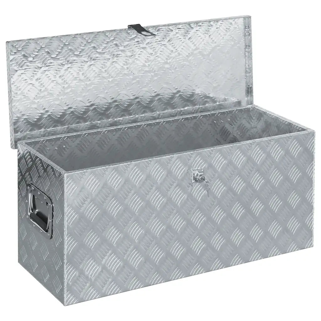 Cassetta in Alluminio 90,5x35x40 cm Argento CFW1684479