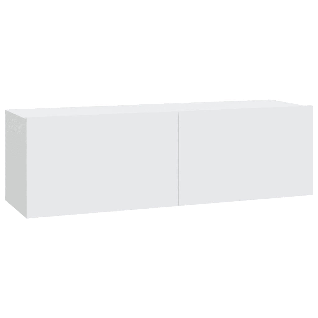 Set di Mobili Porta TV 6 pz Bianco in Legno Multistrato 3114614