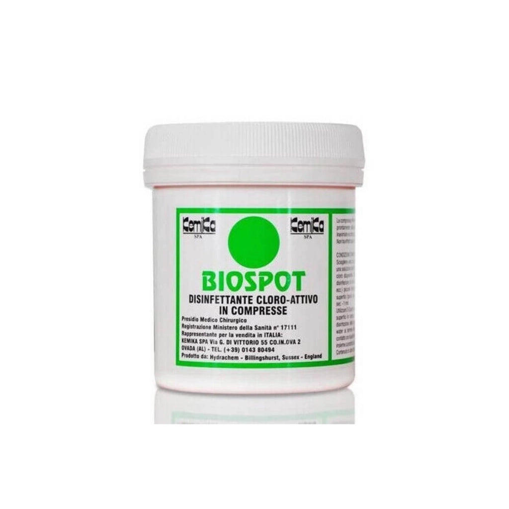 Biospot Cloroattivo 650 g, 200 Compresse Effervescenti Disinfettanti | Kemika