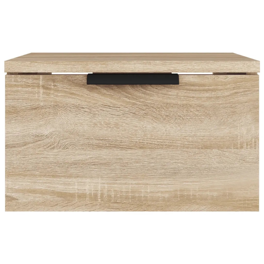 Comodini a Muro 2 pz Rovere Sonoma 34x30x20 cm 811383