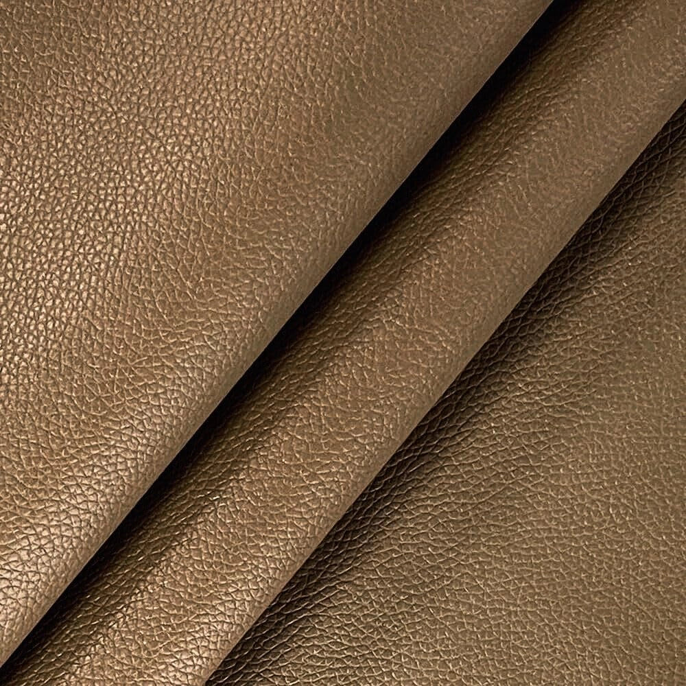 Ecopelle Lucida Similpelle 140x320 cm Rivestimento Pelle Sintetica Arredamento Bronzo