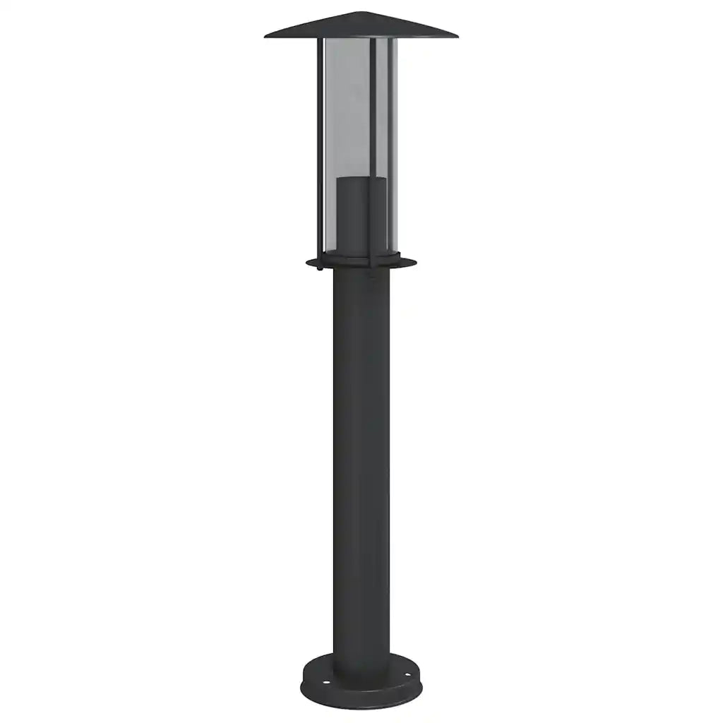 Lampada da Terra per Esterni Nera 60 cm in Acciaio Inox CFW8872472