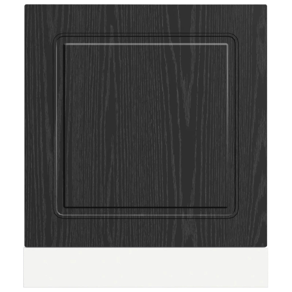 Pannello lavastoviglie Kalmar Rovere Nero 60 x 1,5 x 57 cm