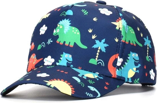 Cappello da baseball per bambini, cappello per bambini con disegno di dinosauro, cappello da baseball unisex per bambini, cappello per bambini con design di dinosauro, cappello per bambini ragazzi e ragazze