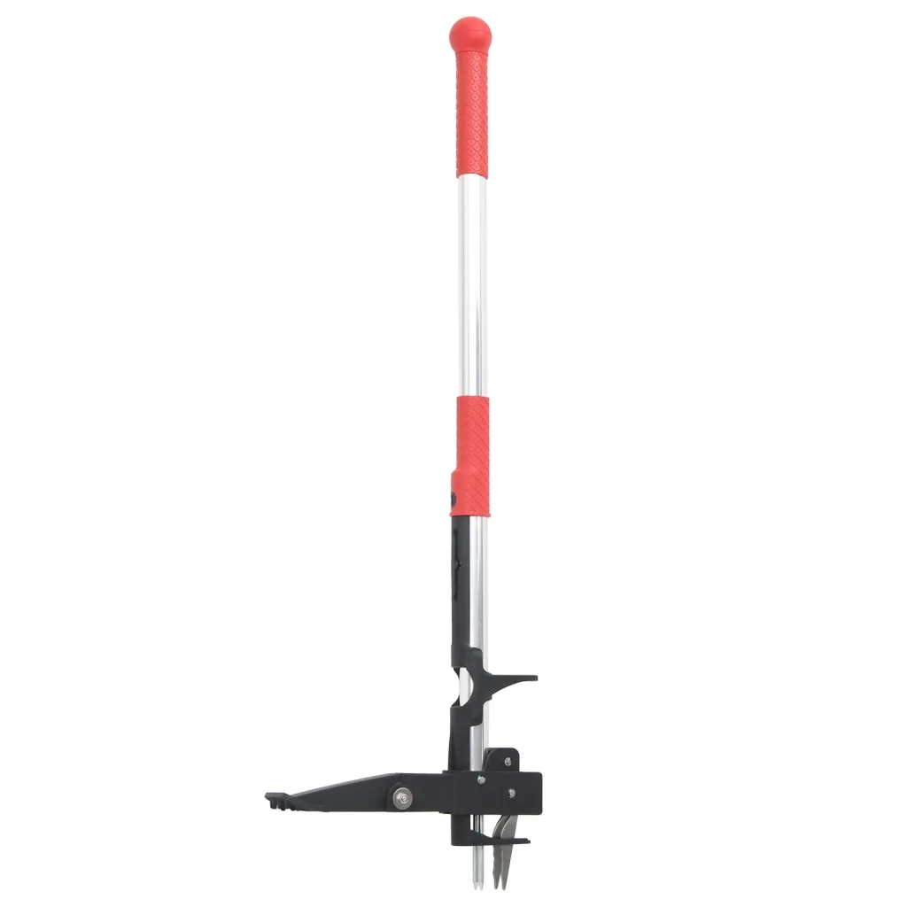 Rimuovi Erbacce Rosso e Argento 99,5 cm in Alluminio Anodizzatocod mxl 118274