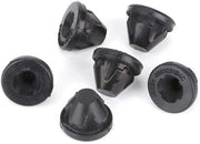 Grommet per Motorkap 6 Stuks - Gromma in Gomma - Vervanging 03G103184C - Professionale - 100% Originale - Copertura Motore in Pelle