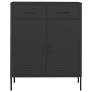 Armadietto Antracite 80x35x101,5 cm in Acciaio 336159