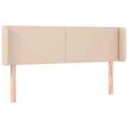 Testiera | Testata ad Orecchio Cappuccino 147x16x78/88 cm in Similpelle