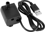 Pompa di acqua per fontana indoor con cavo USB per vaso di piante, idrocoltura per vasi di fiori, micro paesaggio per acquario