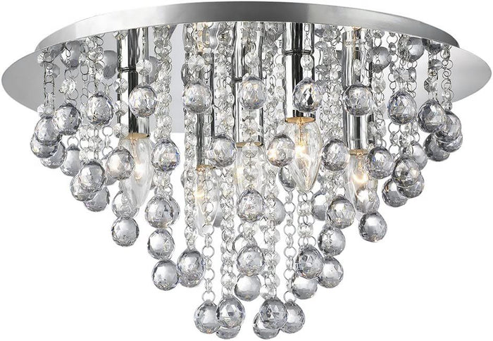 Lampada Di Cristallo Da Soffitto Plafoniere APP514-5C Cristal