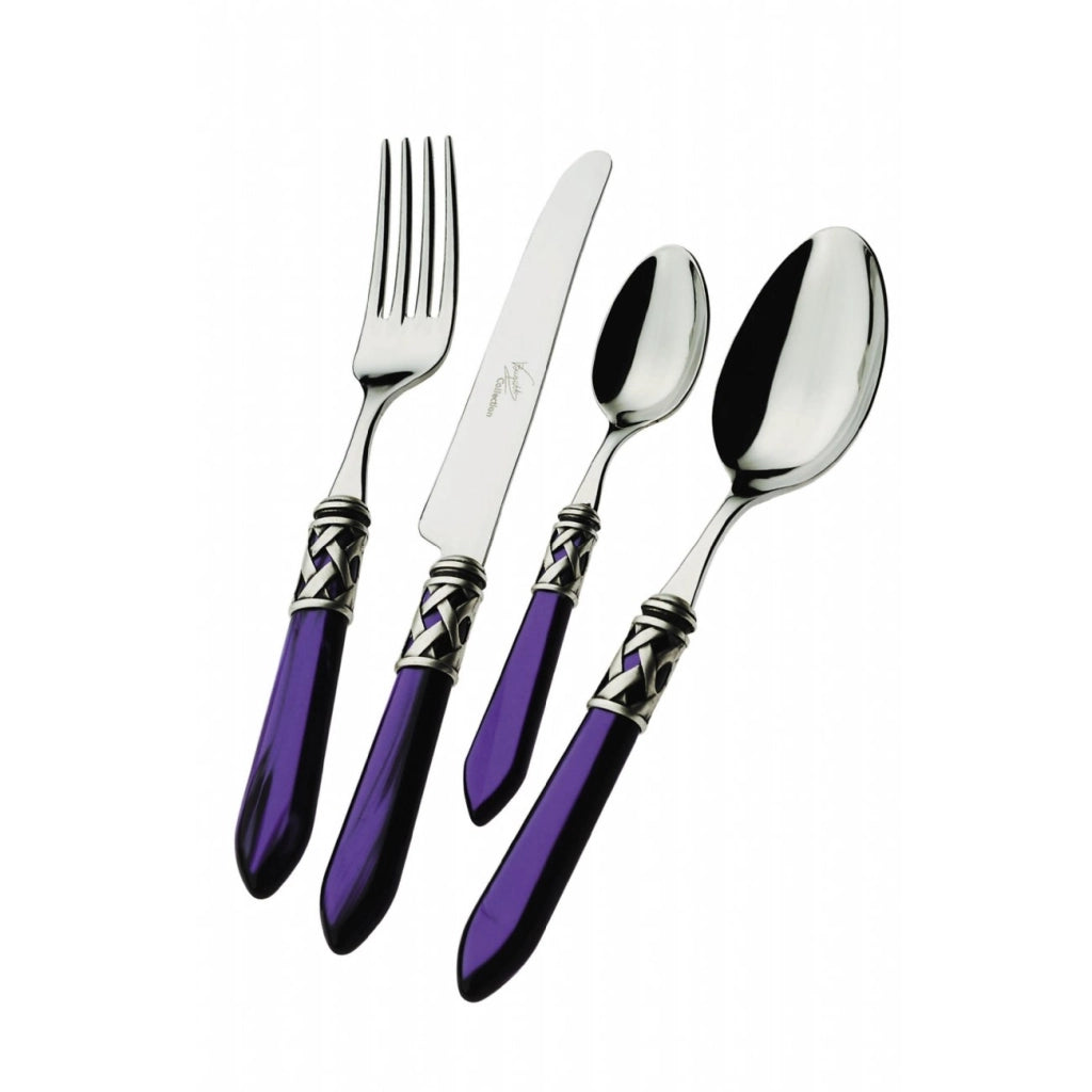 ALADDIN Ghiera Brunita, Posate 24 Pz., Scatola Compact, Casa Bugatti