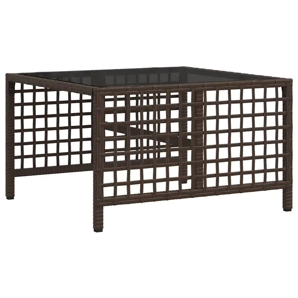 Set Divani ad Angolo 3 pz | Set Salotto da Giardino con Cuscini in Polyrattan Marrone