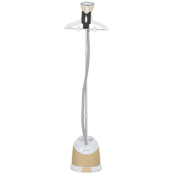Ferro da Stiro Verticale a Vapore 1800W con Serbatoio 1.8L e Altezza Regolabile  Oro