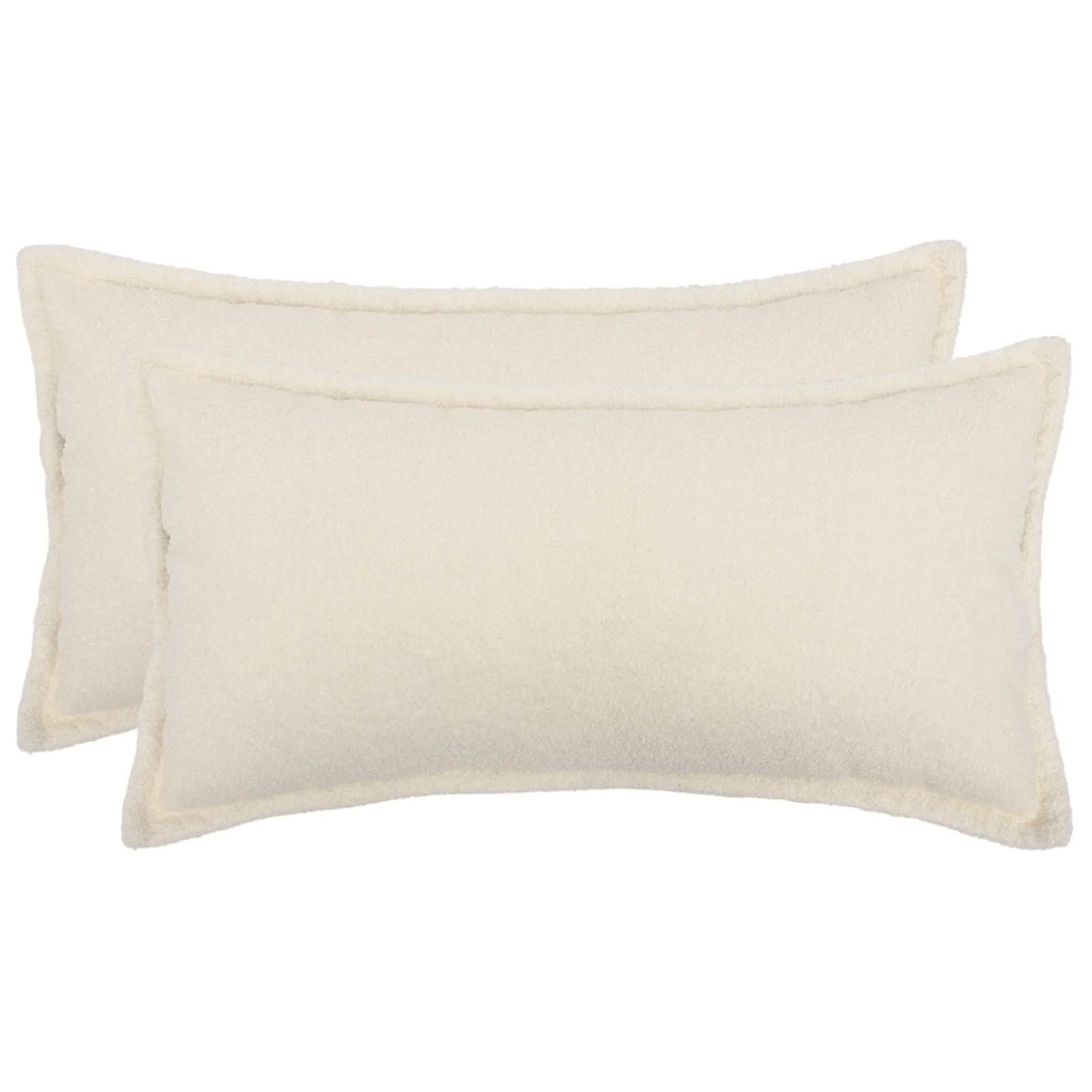 Federa 2 pcs HOUTEN Crema 40 x 70 cm Bouclé 917840