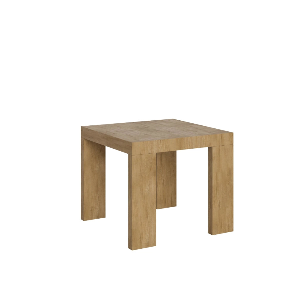 Tavolo Allungabile 90-246x90x77 cm Roxell Quercia Naturale