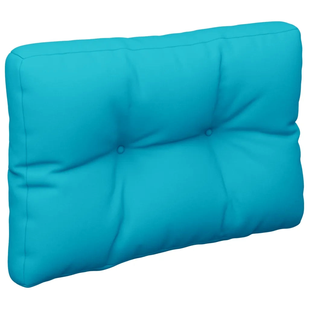 Cuscini per Pallet 2 pz Turchese in Tessuto 360688
