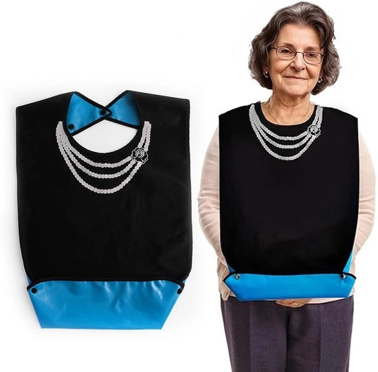 Pannello impermeabile per adulti - lavabile - tessuto mixto cotone/polyester - flessibile - doppia protezione