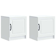 Armadio da Notte 2 pcs Bianco 43 x 34,5 x 47 cm 895716