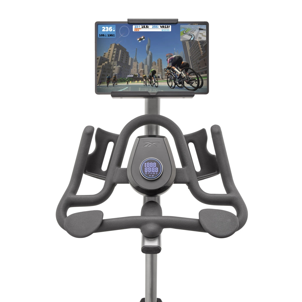 Spinnng Bike de fitness Ergomètre - Reebok - Maison/Appartement - Modèle Z-Tech - Roue d'inertie 13 KG - Ecran LED