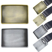 Riem Gesp Vintage Rechthoekig 2 cm (2,5 x 3,5 Inch) con Finitura Bronzata Zavorra Robusta per Cinture e Cinturini (Uomo e Donna).